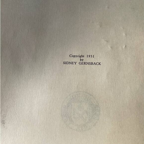 S. Gernsback's Radio Encyclopedia 2nd Edition Signed 1931 - Picture 13 of 13